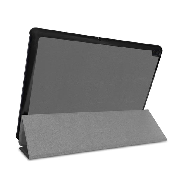 Kolminkertainen jalustan kansi Lenovo Tab E10 - harmaa