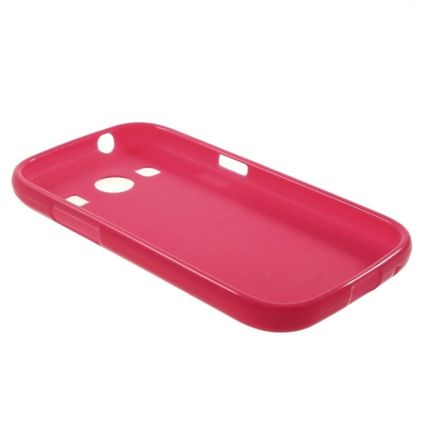 Samsung Galaxy Ace 4 Glanset TPU - deksel HotPink