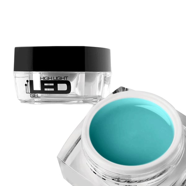 Høyt lys LED - Blå - 15g LED/UV gel