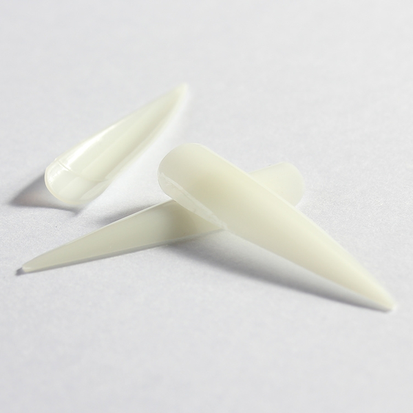 24 stk spikertips stilett ekstra lange tips falske negler neglespisser