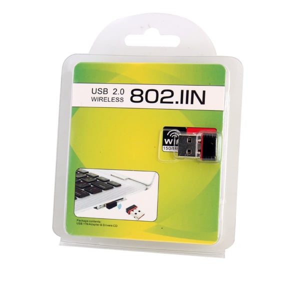 802.11N 300 Mbps USB WiFi trådløs nettverksadapter dongle