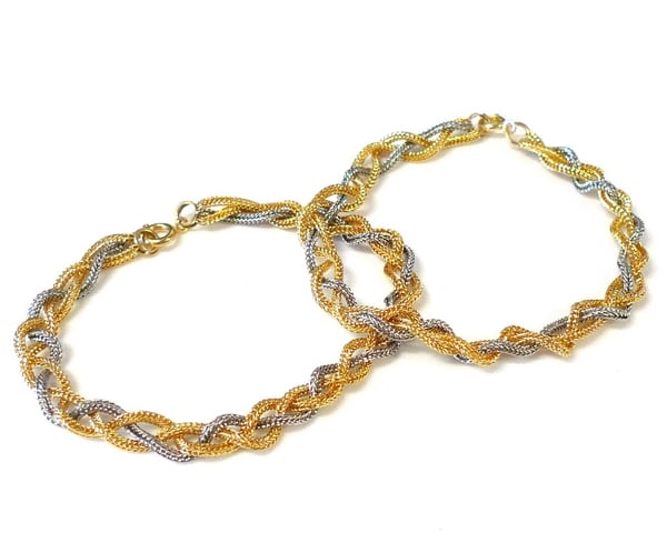 Armband Guld/Silverfärg 2-Pack