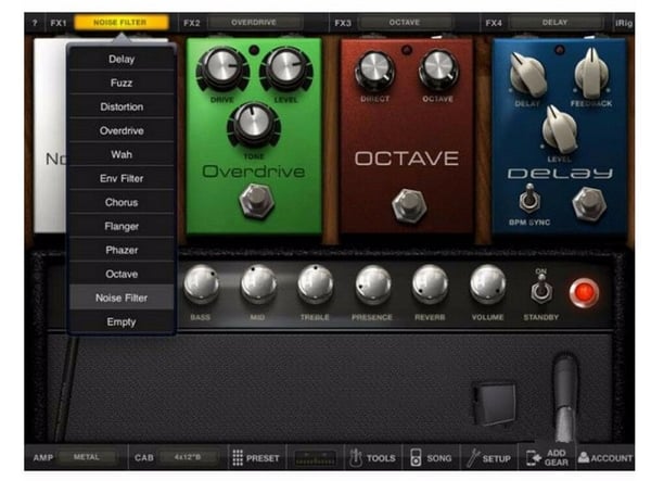 AmpliTube iRig - Guitarforstærker til iPhone