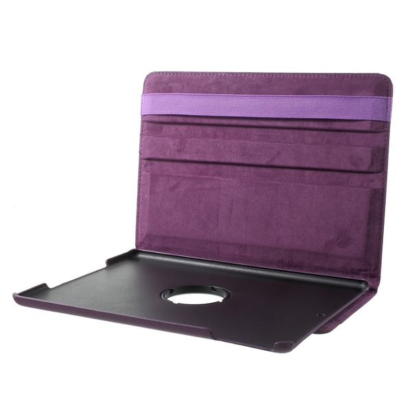 360 Rotasjonsveske til iPad 9.7" (2017/2018) Air/Air 2 - Lilla