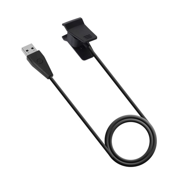 100cm udskiftning USB opladningskabel til Fitbit Alta - sort