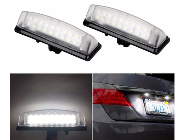 Toyota Lexus Camry Prius IS200 IS300 LS430 Led skyltbelysning