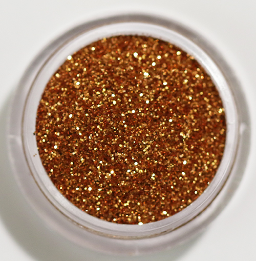 Negleglitter - Finkornet - Kobber - 8ml - Glitter