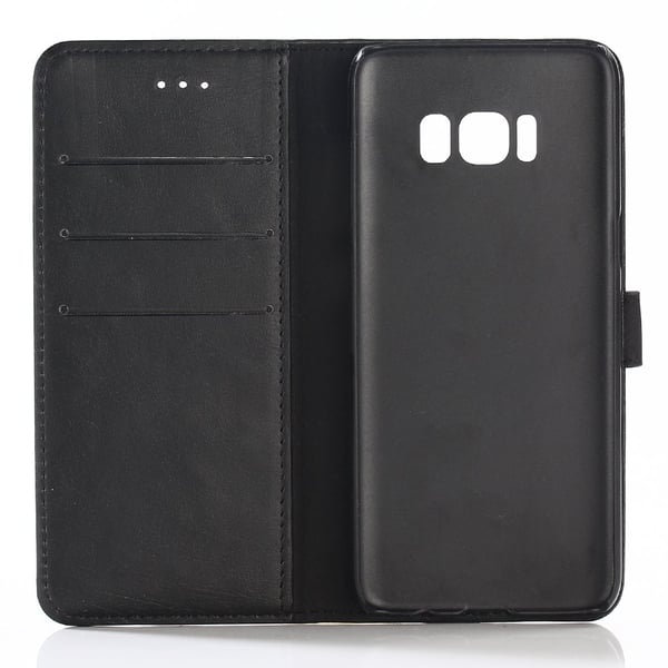Samsung Galaxy S8 Plus Stylish lommebok - deksel Svart