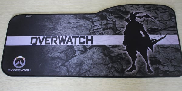 XL Overwatch E-sport tastatur musemåtte, størrelse: 73x33/28 cm