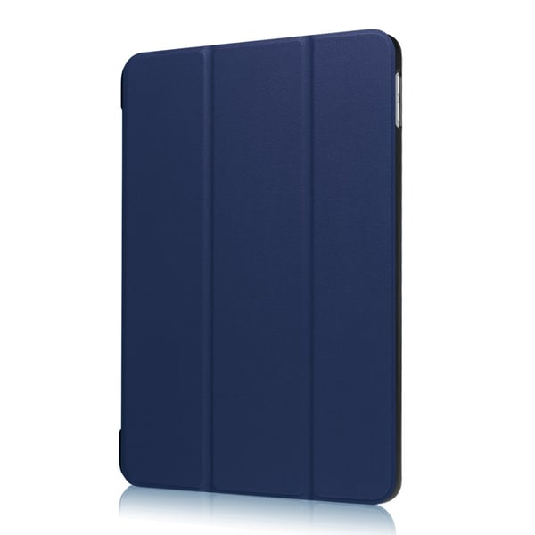 iPad 9.7" (2017/2018) Slim Fit Trifoldbart deksel - Mørkeblå