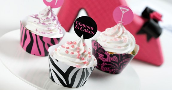 Muffinsformar / Cupcake Wrappers & Toppers Glamour