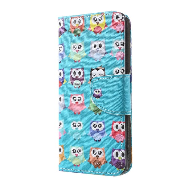 Mønsterpung etui Samsung Galaxy S10 Plus - Flere ugler