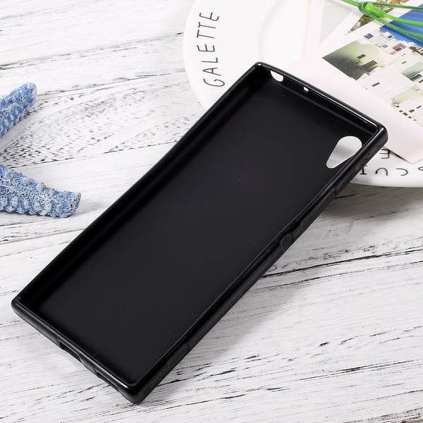 Sony Xperia XA1 Slim Matt TPU Deksel - Svart