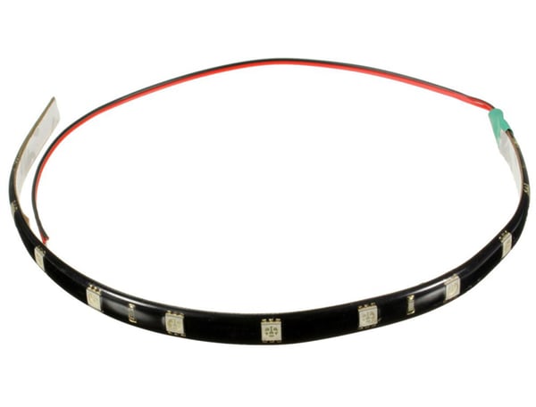 Led slinga 2-pack 30cm blå ledstripe ledslinga styling