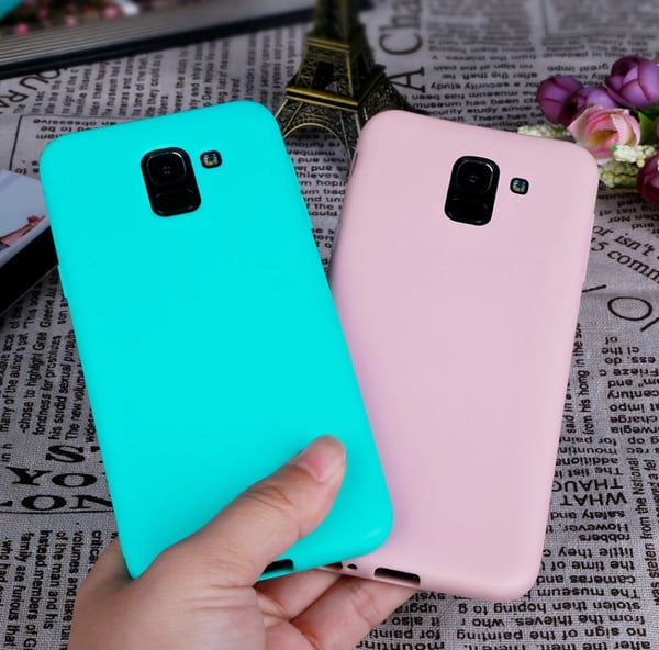 Samsung J6 2018 Ultratunn Silikonskal