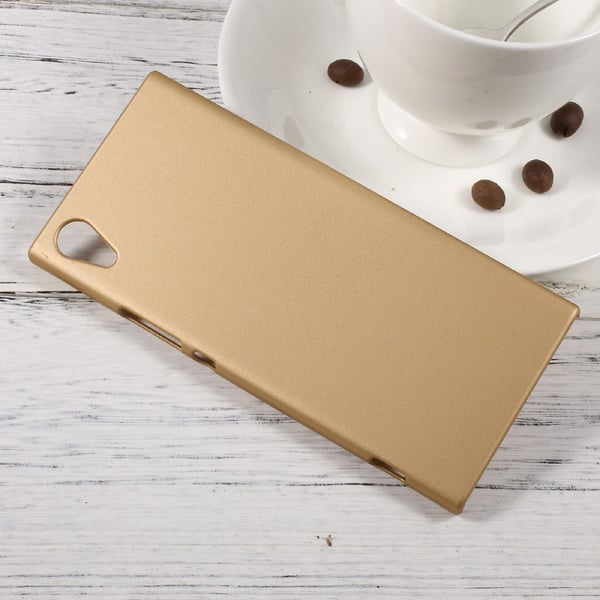 Sony Xperia XA1 Gummiert Cover - Guld