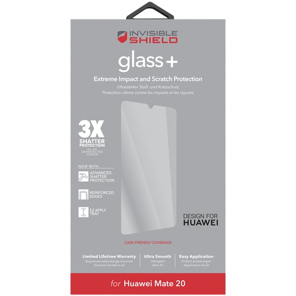 ZAGG InvisibleSkjermglass+ Huawei Mate 20