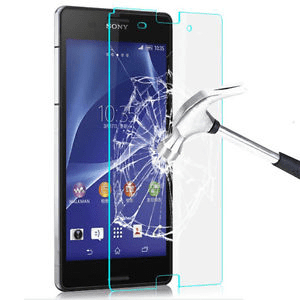 Härdat glas Sony Z3+