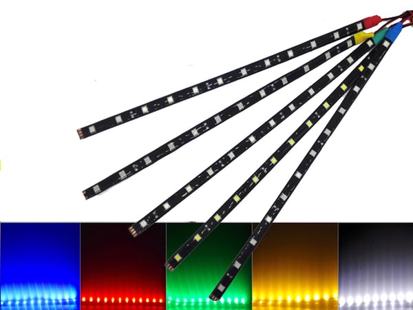 Led slinga 2-pack 30cm Röd ledstripe ledslinga styling