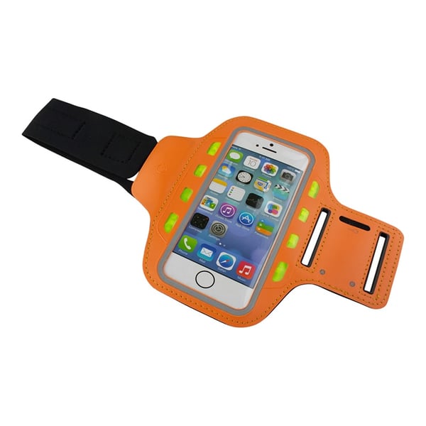 LED-sportsarmbånd til smartphone - Orange