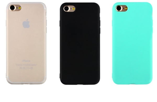 SKALO iPhone 7/8 Ultraohut TPU-kuori