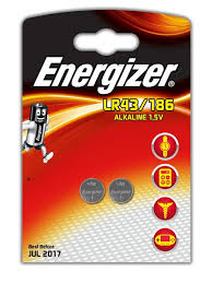 LR 43-2 / 186-2 Energizer 1.5V