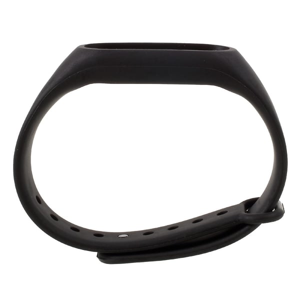 Fleksibelt TPU håndledsbånd til Xiaomi Mi Band 2 - Sort