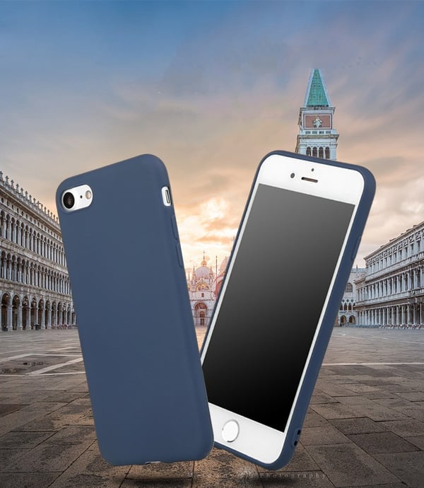 SKALO iPhone 7/8 Ultratunn TPU-Skal