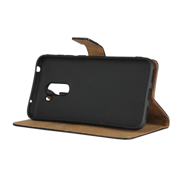 Plånboksfodral Äkta Skinn Xiaomi Pocophone F1