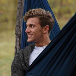 COGHLANS SINGLE PARACHUTE HAMMOCK BLUE CG1750, hängmatta, hammock