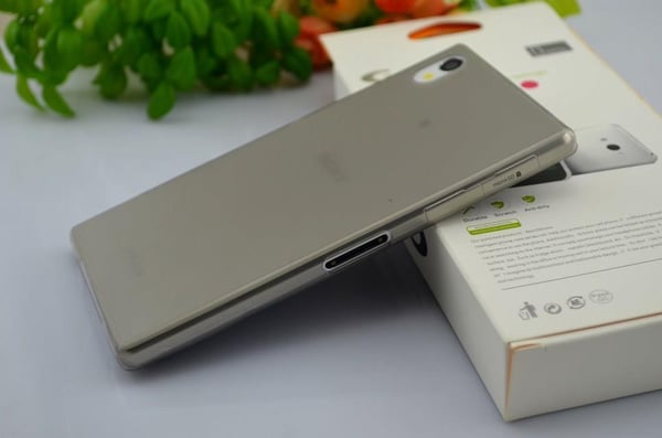 Sony Xperia Z1 L39h Skydd Skal Case Grå