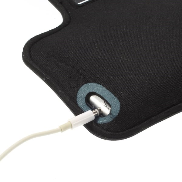 Sportsarmbånd til iPhone 6 Plus SVART
