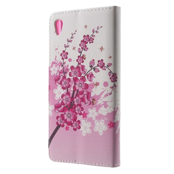 Sony Xperia Z5 Plum Blossom Lommebok - deksel