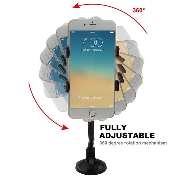 Mobilholder med Sugekopp til bilen