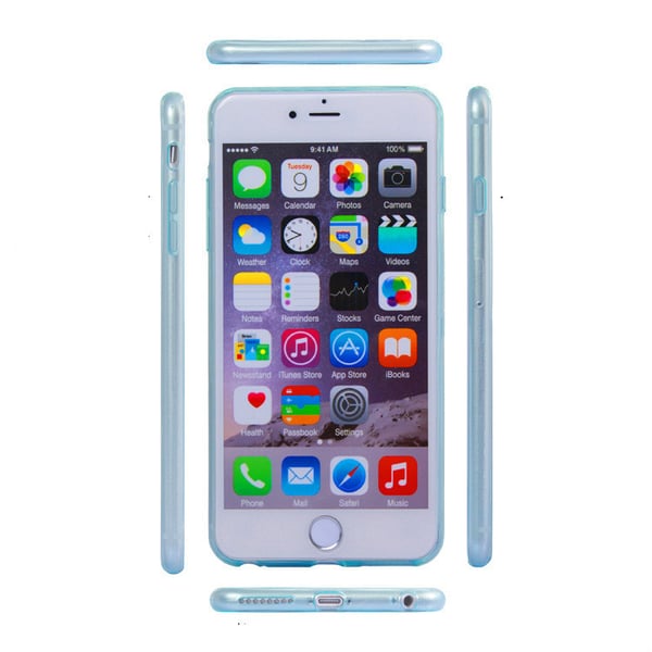 Transparent Silikon TPU-Skal till iPhone 6/6S