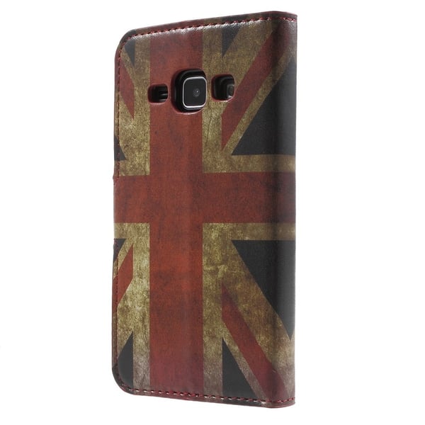 Samsung Galaxy J1 Pung Etui UK Flag