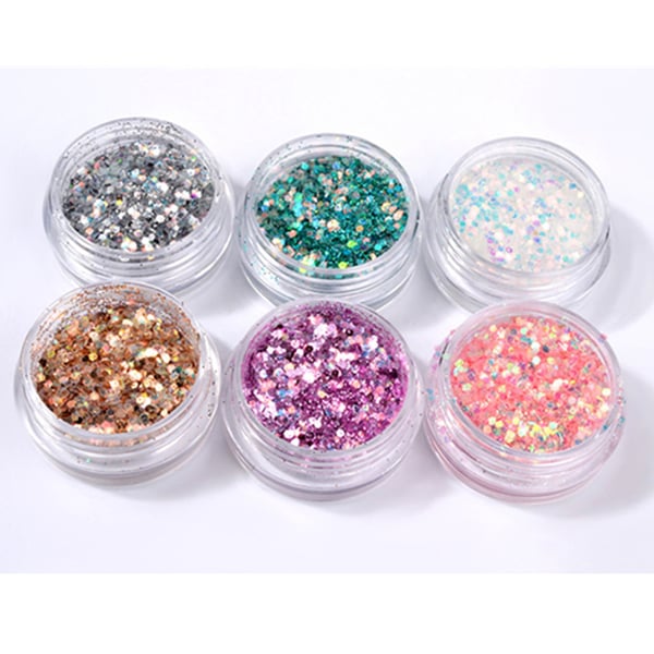Nail glitter mix - Rainbow