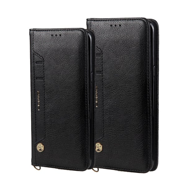 CMAI2 Litchi Lommebok - cover til Samsung Galaxy S8 Plus - Sort
