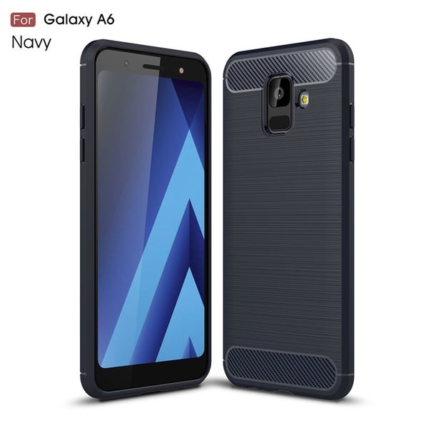 Stöttåligt Armor Carbon TPU-skal Samsung A6 2018