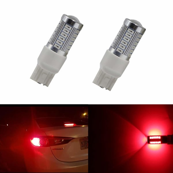 2x Red 7443 W21W T20 33st smd 5730