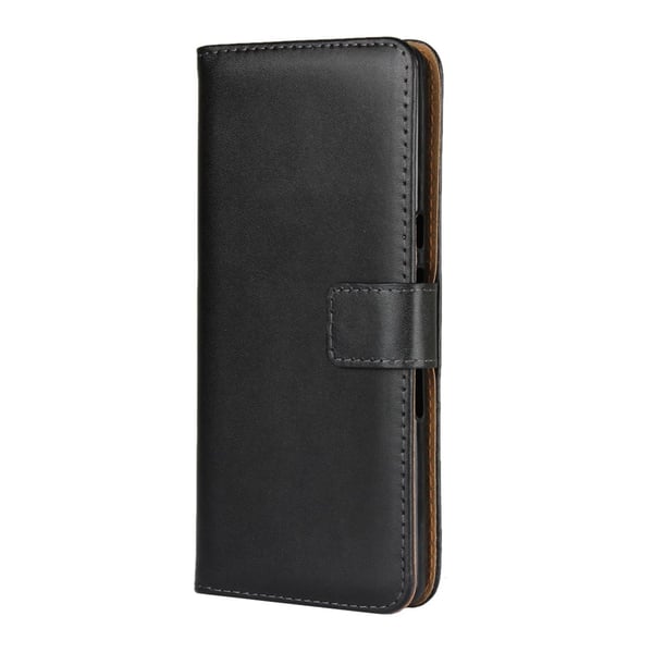 Plånboksfodral Äkta Skinn Sony Xperia 10 Plus