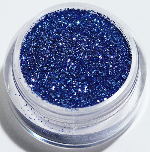 Negleglitter - Finkornet - Deep ocean - 8ml - Glitter