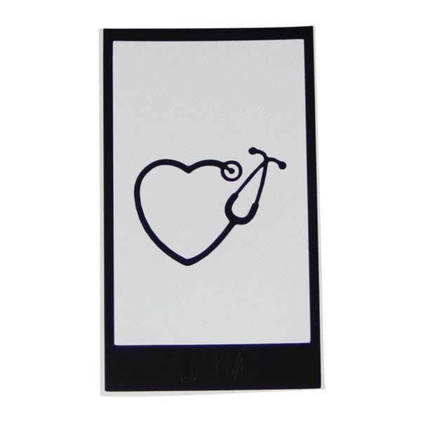 HAT PRINCE Stilfuld Chic PVC Decal Sticker til iPad - Hjerte