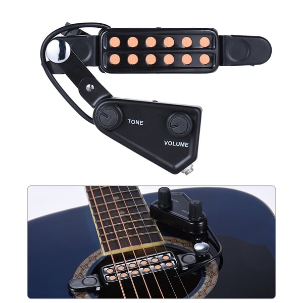 12-punkts pickup til Akustisk Gitar