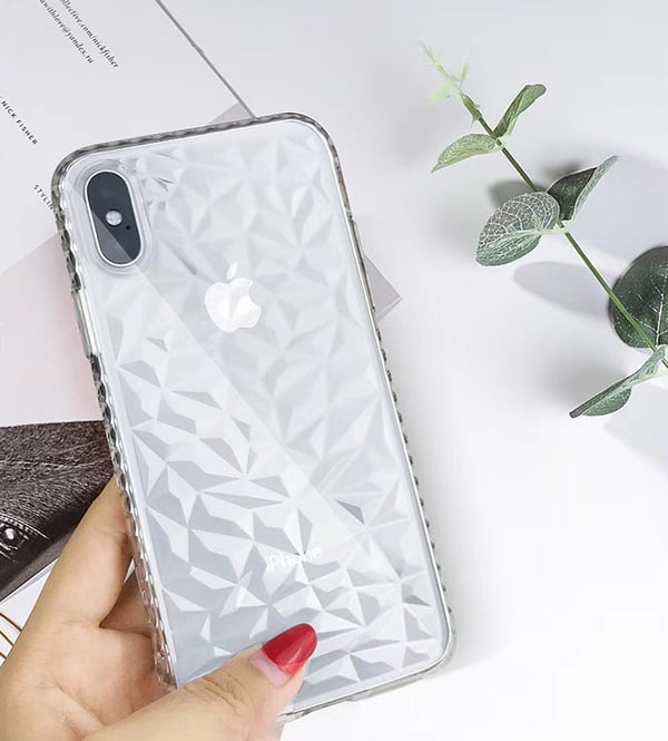 Extra tåligt 3D Diamant TPU iPhone 7/8