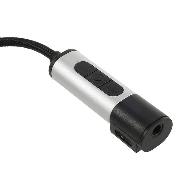 iPhone 7 3.5mm Adapter 2 i 1 Lading og øretelefoner IOS 11.0.2 - Svart
