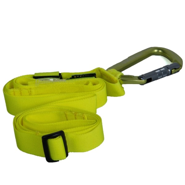 ZANDSTRA SAFETY LINE SET, grenband + linfångare långfärdsskridskor