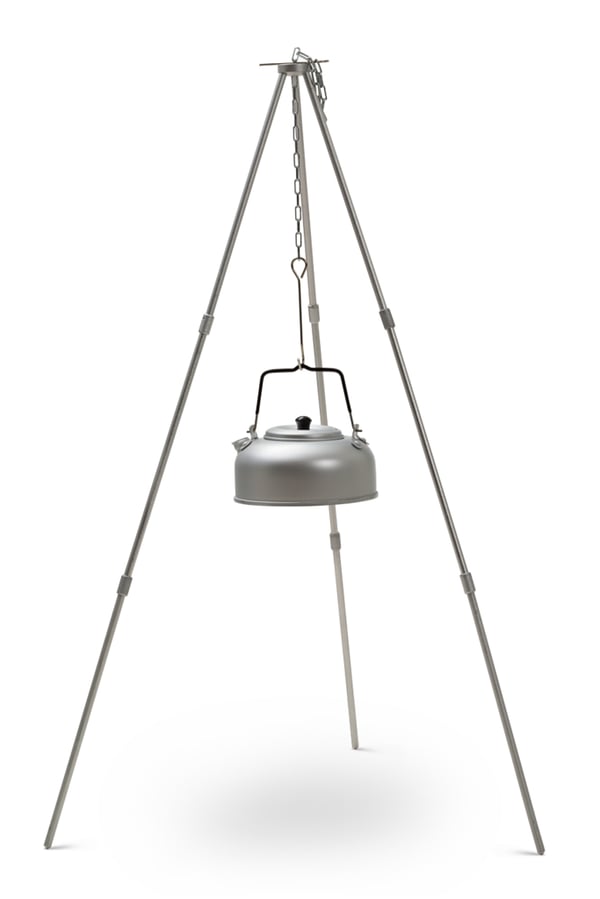 benställning för friluftsmatlagning, tripod, BRIV 3-BENSSTATIV LÄGERELD