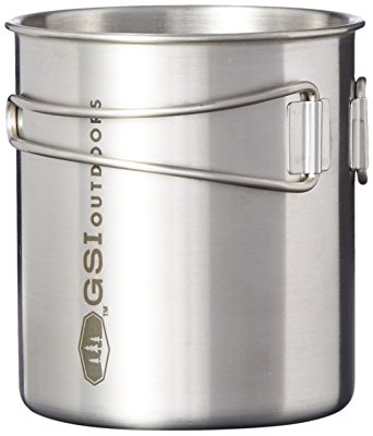 GSI OUTDOORS GLACIER STEINLESS BOTTLE CUP/POT L 68215