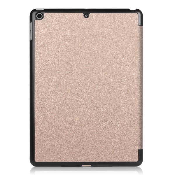Til iPad 9.7 (2018)/9.7 (2017) Trifoldet etui - Rose Gold